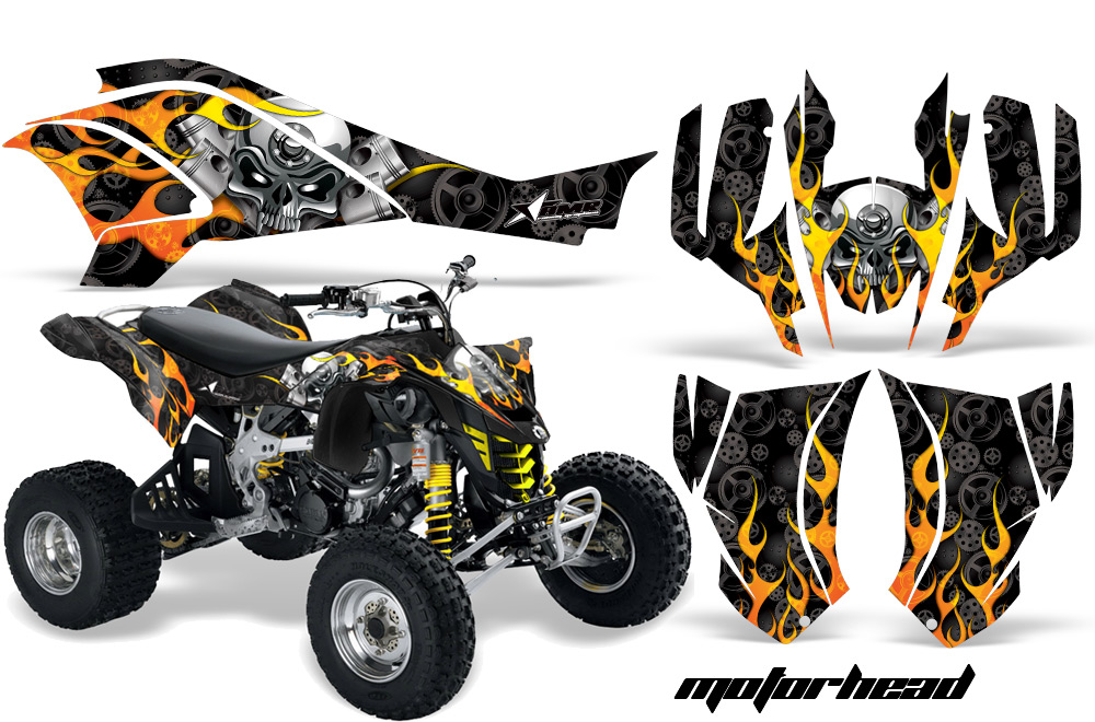 Can-Am DS450 Graphics Kit Motorhead B